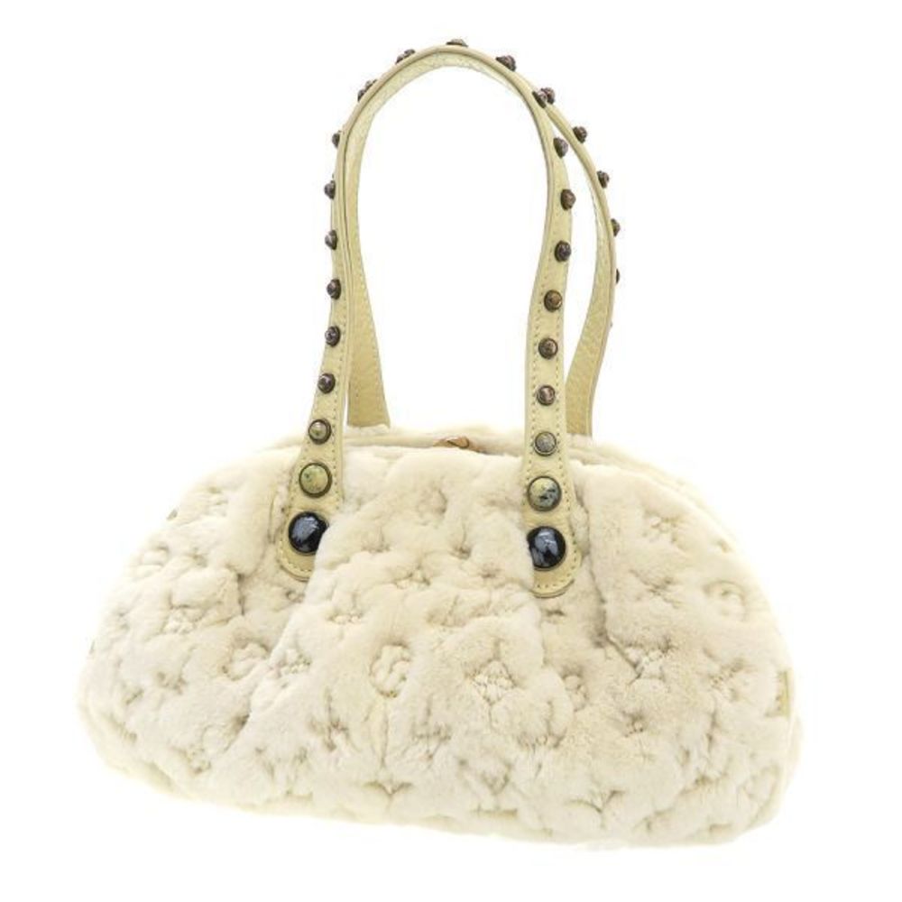 Louis Vuitton Cabochon Flap Demi Lune Handbag